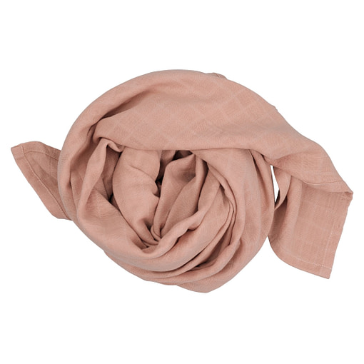 Mussolina foulard rosa antico
