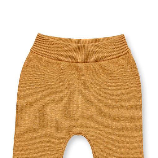 Pantaloni maglia senape 23 dettaglio 2