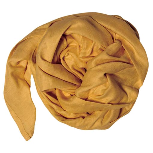 Mussolina foulard ocra