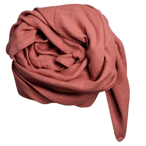 Mussolina foulard rosa