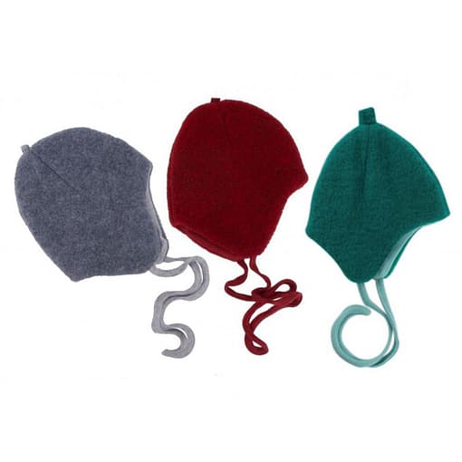 Cappellini in pile di lana